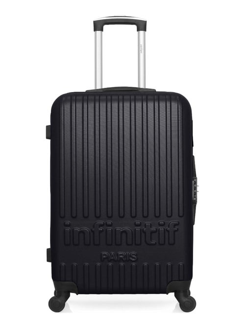 INFINITIF - Valise Weekend ABS ROMNY 4 Roues 65 cm - Kiabi