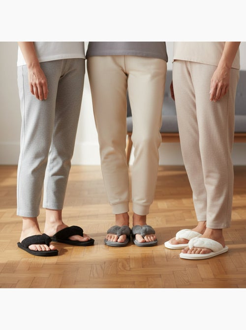 INFINITIF PARIS Pantoufles Tongs Éponge Femme Pack 3 Paires - Kiabi INFINITIF PARIS Pantoufles Tongs Éponge Femme Pack 3 Paires - Kiabi