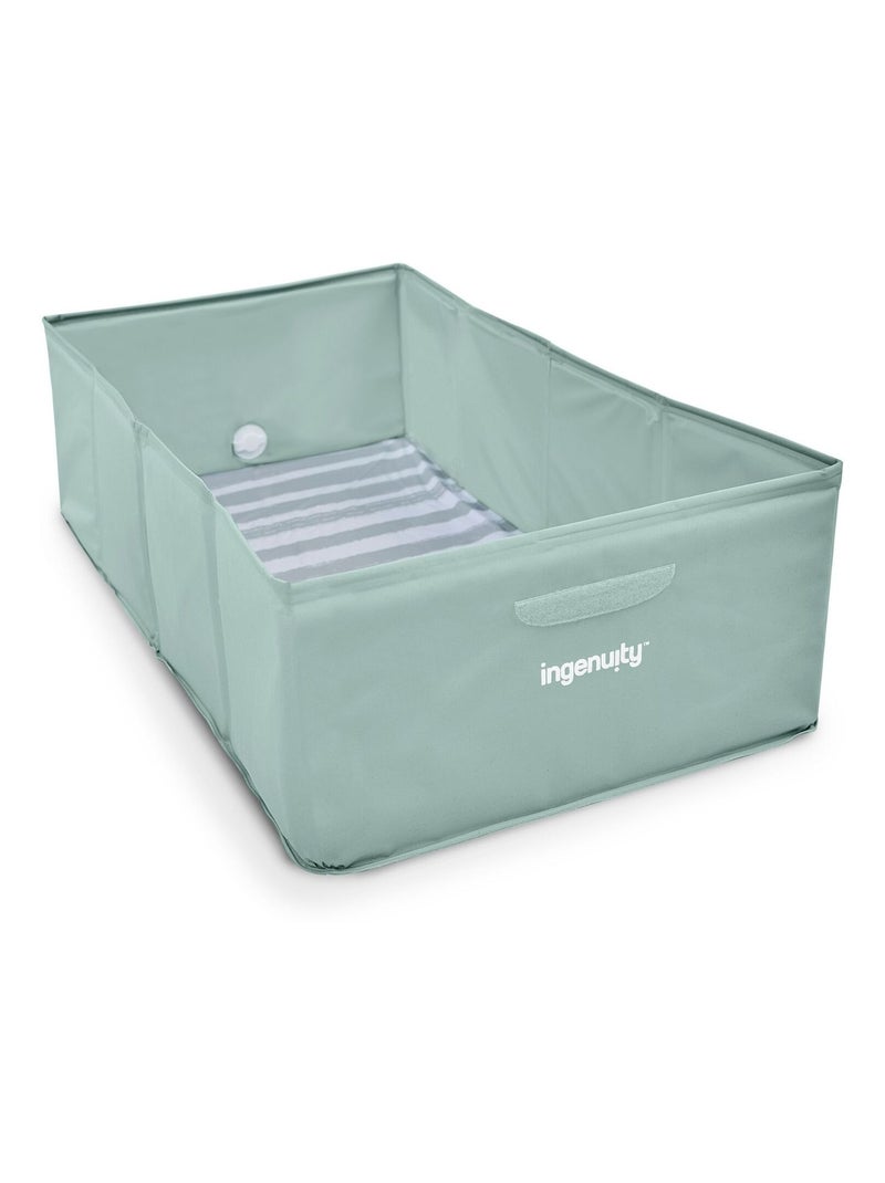 Ingenuity - Baignoire de voyage pliable Vert d'eau - Kiabi