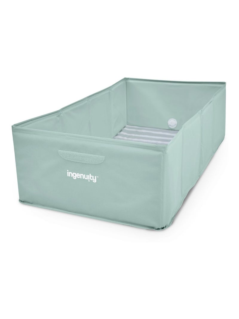 Ingenuity - Baignoire de voyage pliable Vert d'eau - Kiabi