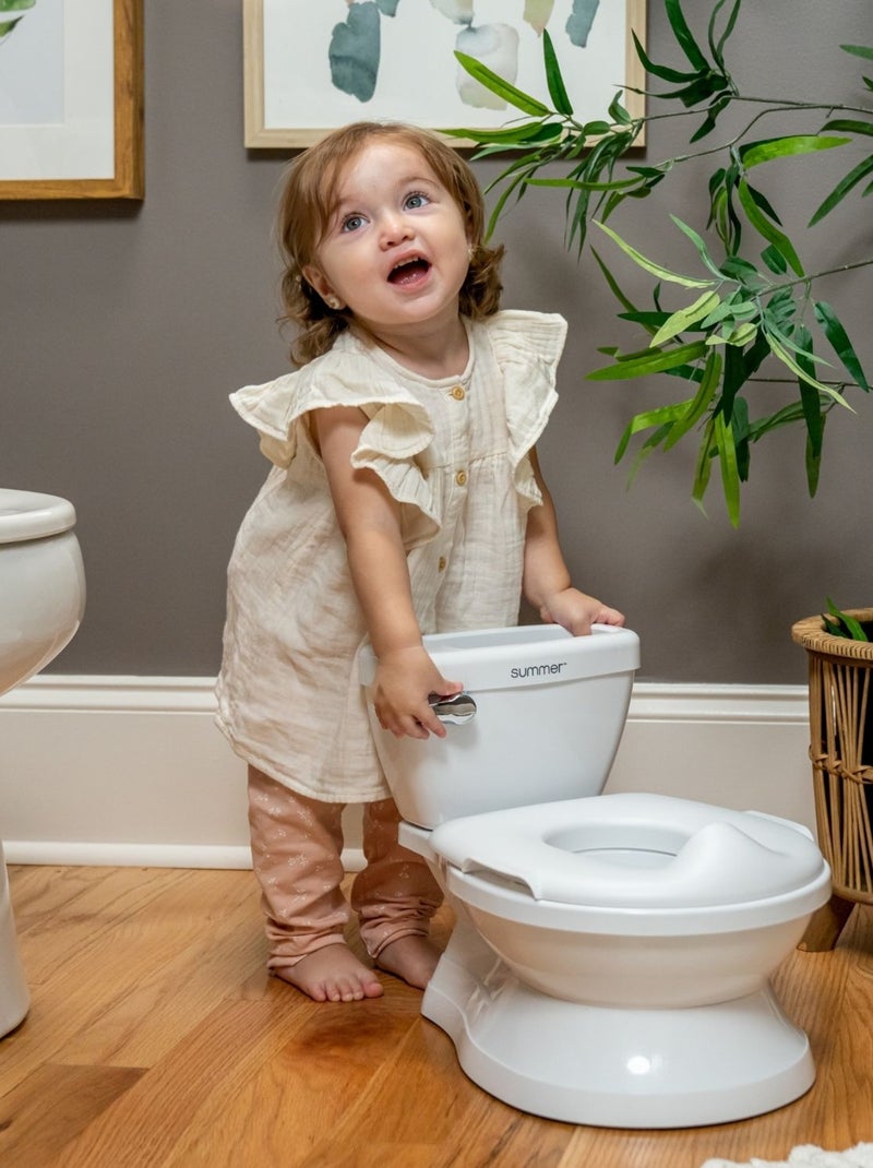 Ingenuity - Mini toilette avec réducteur Blanc - Kiabi