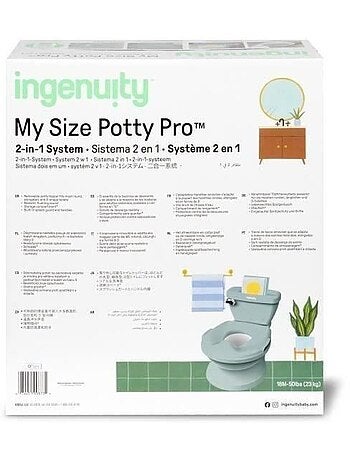 Ingenuity - Mini toilette avec réducteur