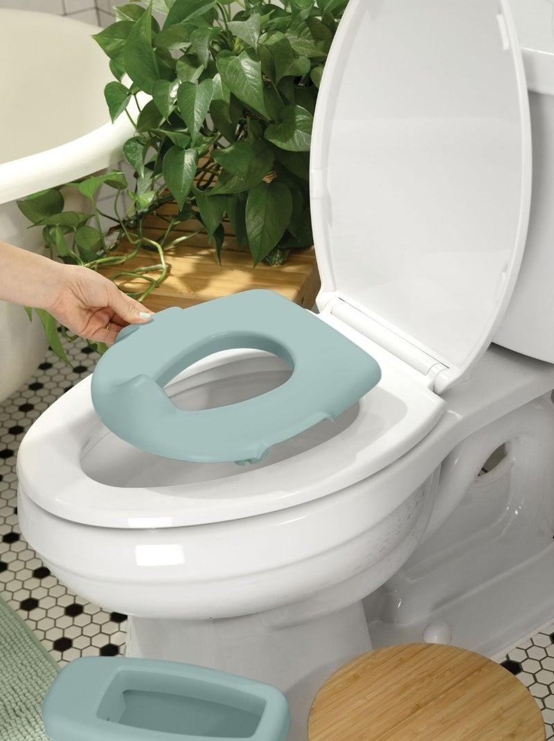 Ingenuity - Mini toilette avec réducteur Vert d'eau - Kiabi