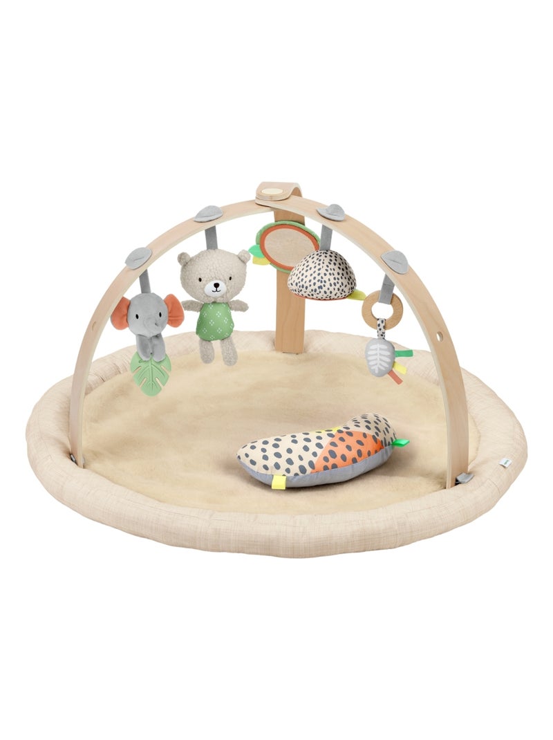 Ingenuity - Tapis d'éveil en laine d'agneau Beige - Kiabi