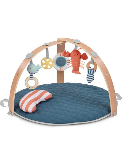 Ingenuity - Tapis d'éveil réversible Cozy Spot avec arche en bois - Kiabi