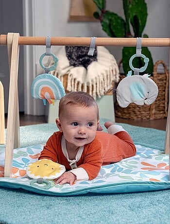 Ingenuity - Tapis d'éveil avec arche en bois