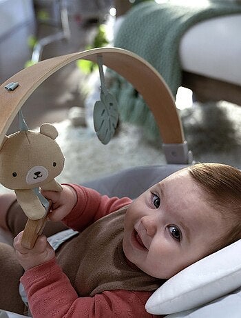 Ingenuity - Transat Cozy Spot avec arche en bois