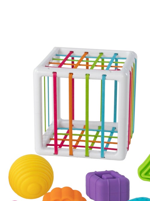 Innybin - le cube à formes sensorielles - Kiabi