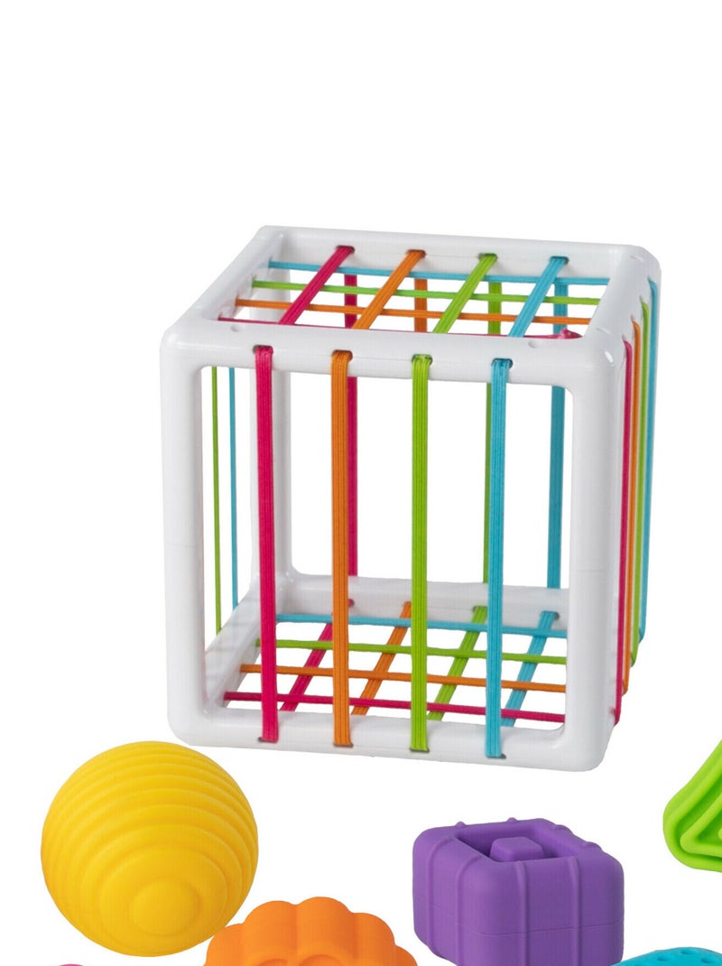 Innybin - le cube à formes sensorielles Multicolore - Kiabi