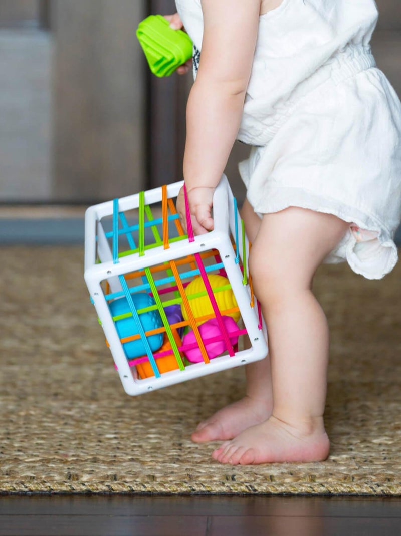 Innybin - le cube à formes sensorielles Multicolore - Kiabi