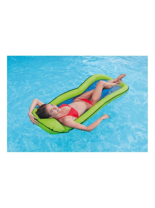Intex Matelas gonflable semi-immergé avec filet - Kiabi