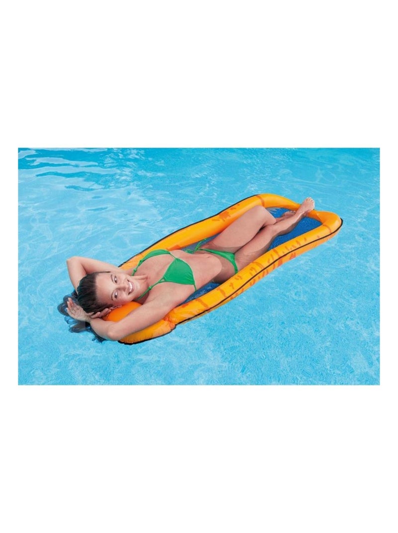 Intex Matelas gonflable semi-immergé avec filet Multicolore - Kiabi