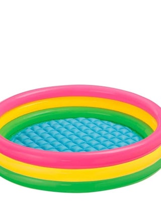 Intex pataugeoire pour enfants - Trois boudins. Diamètre : 147 cm Hauteur : 33 cm