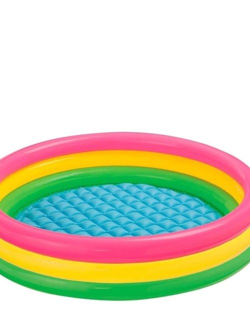 Intex pataugeoire pour enfants - Trois boudins. Diamètre : 147 cm Hauteur : 33 cm - Kiabi
