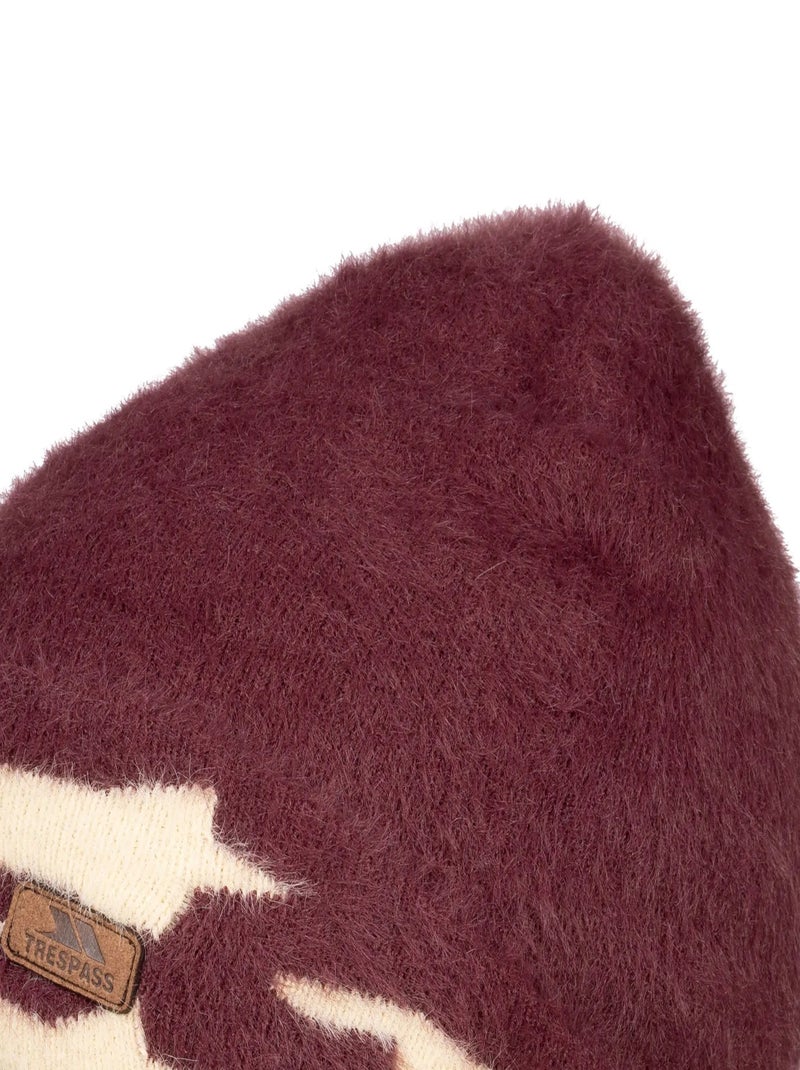 Intrusion - Bonnet motif/style réversible TOFFY Violet foncé - Kiabi