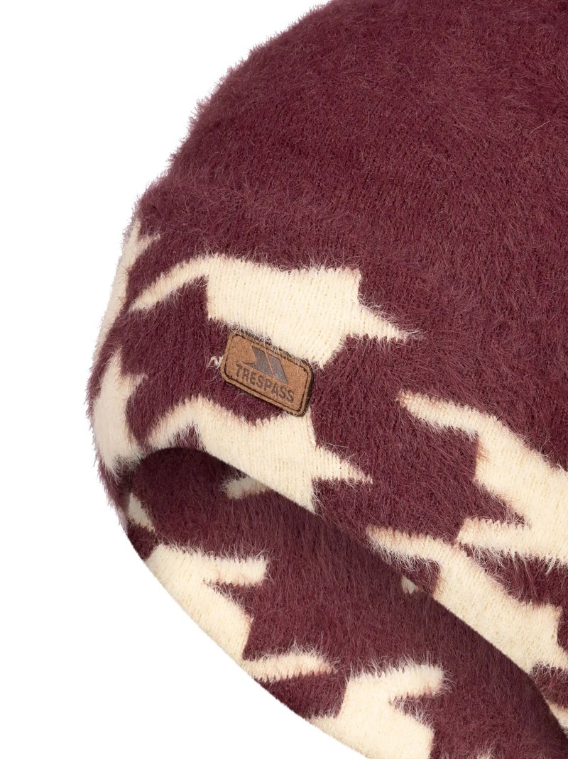 Intrusion - Bonnet motif/style réversible TOFFY Violet foncé - Kiabi