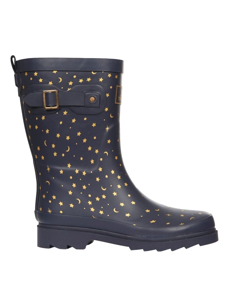 Intrusion - Bottes de pluie à motifs CELESTE Bleu nuit - Kiabi