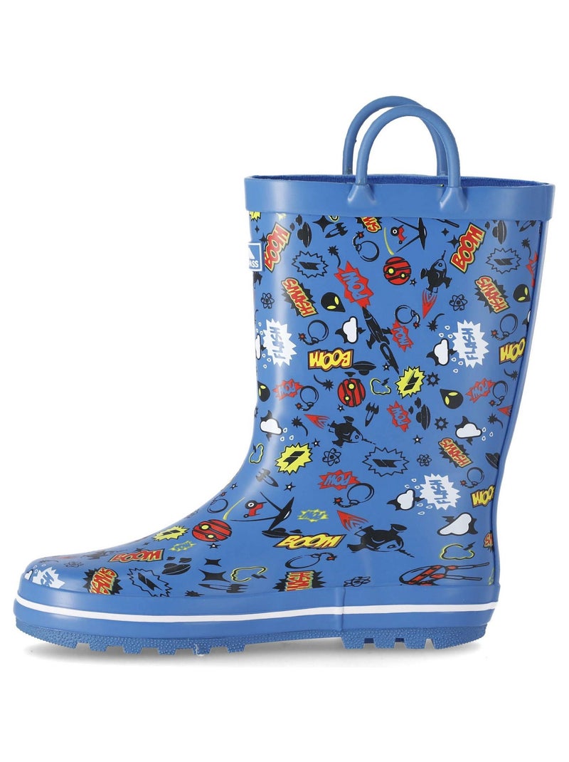 Intrusion - Bottes de pluie APOLLOTON Bleu - Kiabi