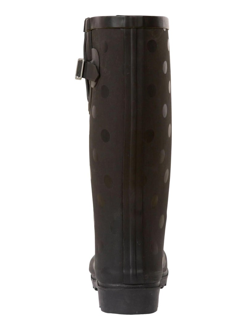 Intrusion - Bottes de pluie ELENA Noir - Kiabi