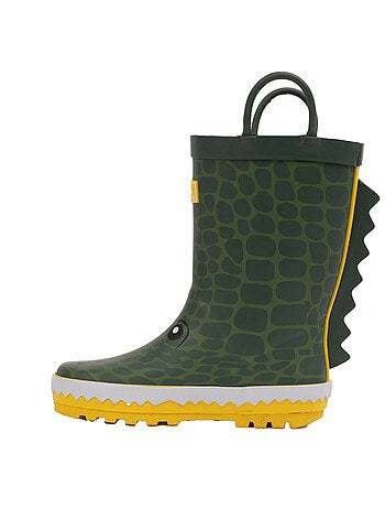 Intrusion - Bottes de pluie motif/style Crocodile