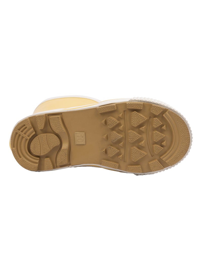 Intrusion - Bottes de pluie SAMMY Jaune clair - Kiabi