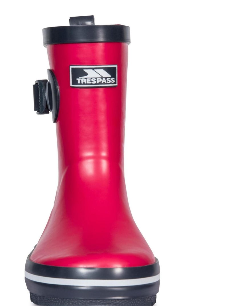 Intrusion - Bottes de pluie TRUMPET Rose foncé - Kiabi