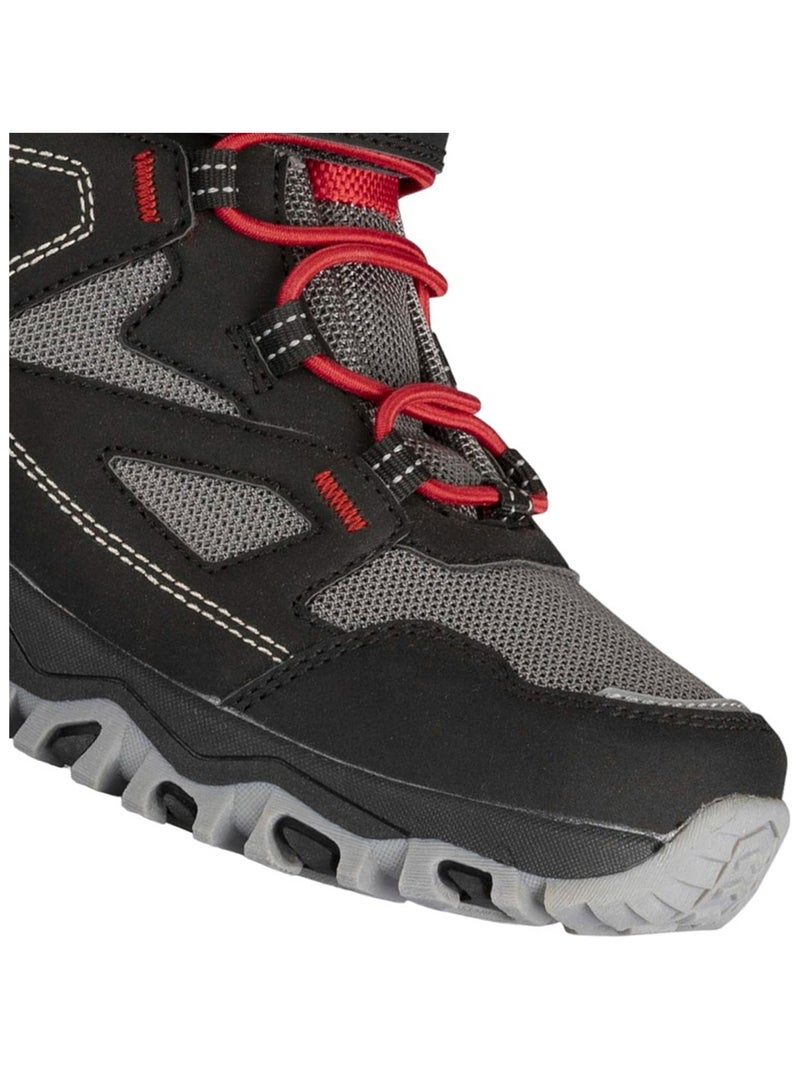 Intrusion - Bottines de marche ADAIR Noir Rouge - Kiabi
