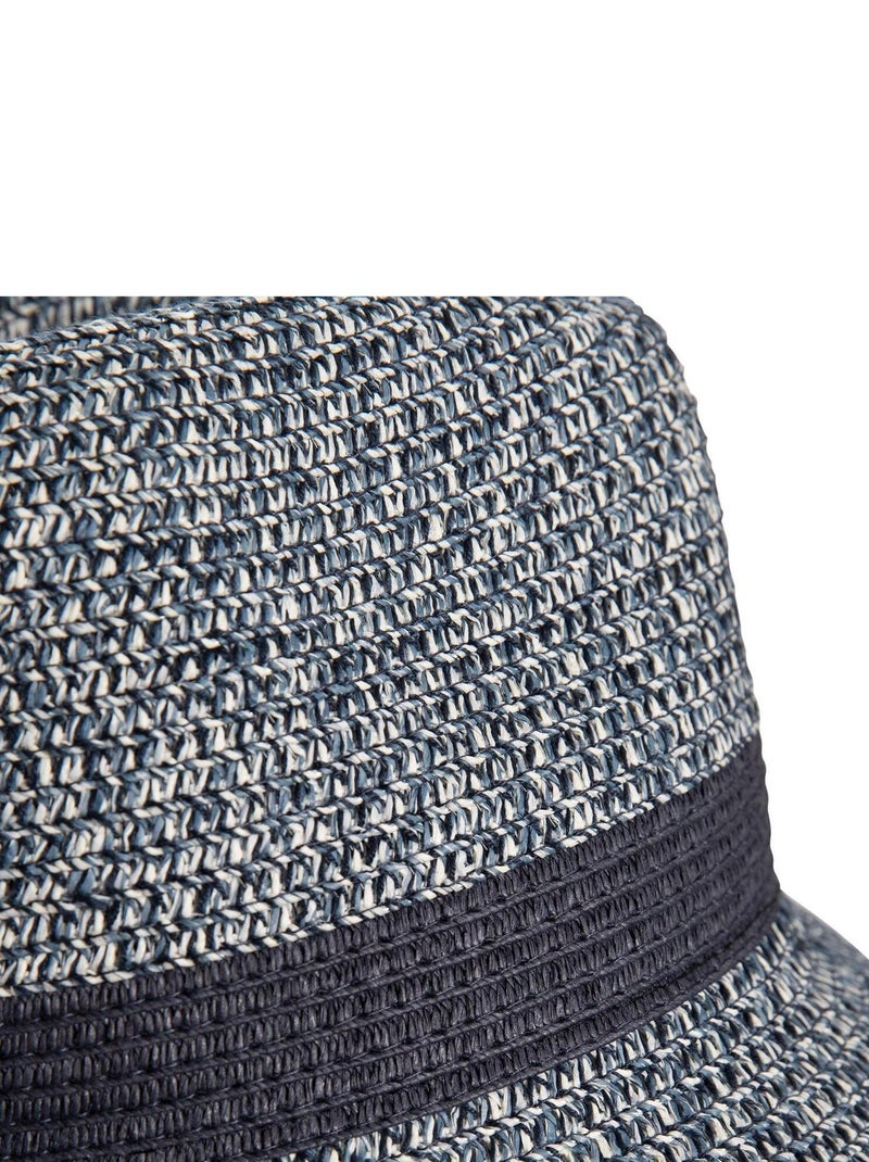Intrusion - Chapeau trilby EVANESCE Bleu marine - Kiabi
