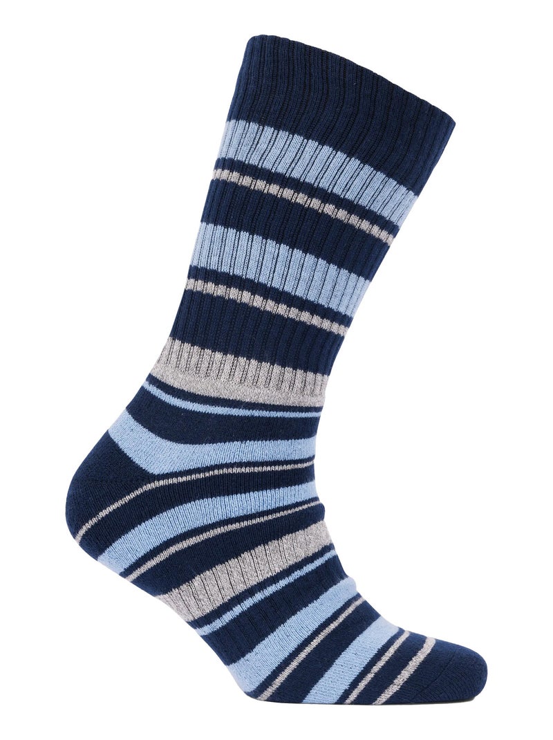 Intrusion - Chaussettes AUSTEN Bleu marine - Kiabi