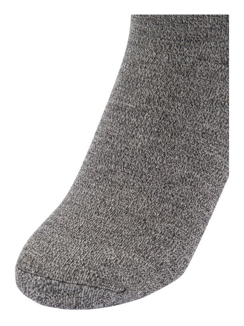 Intrusion - Chaussettes CINQUE Noir Gris Bleu - Kiabi