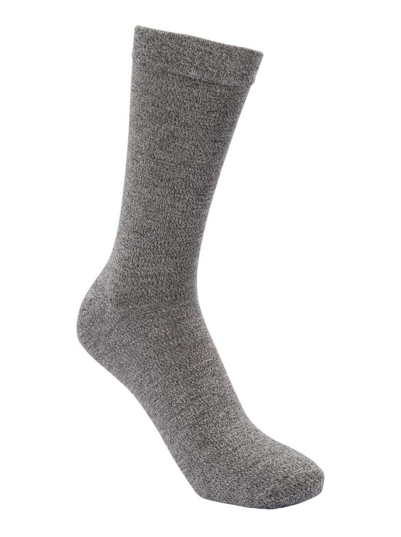 Intrusion - Chaussettes CINQUE Noir Gris Bleu - Kiabi