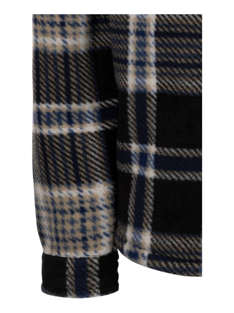 Intrusion - Chemise CHECKLEY Noir - Kiabi