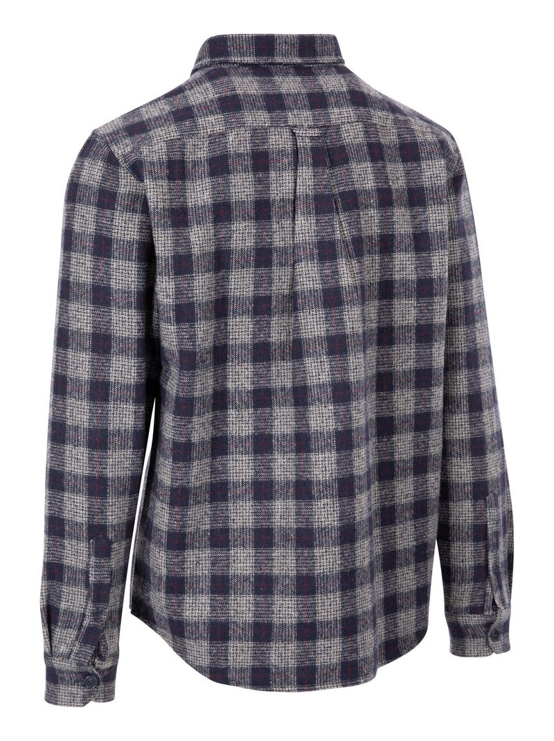Intrusion - Chemise motif/style à carreaux PORTLAW Gris Bleu - Kiabi