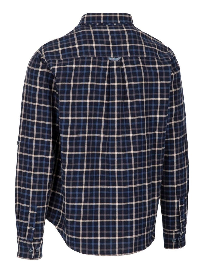 Intrusion - Chemise motif/style à carreaux WITHNELL Bleu - Kiabi