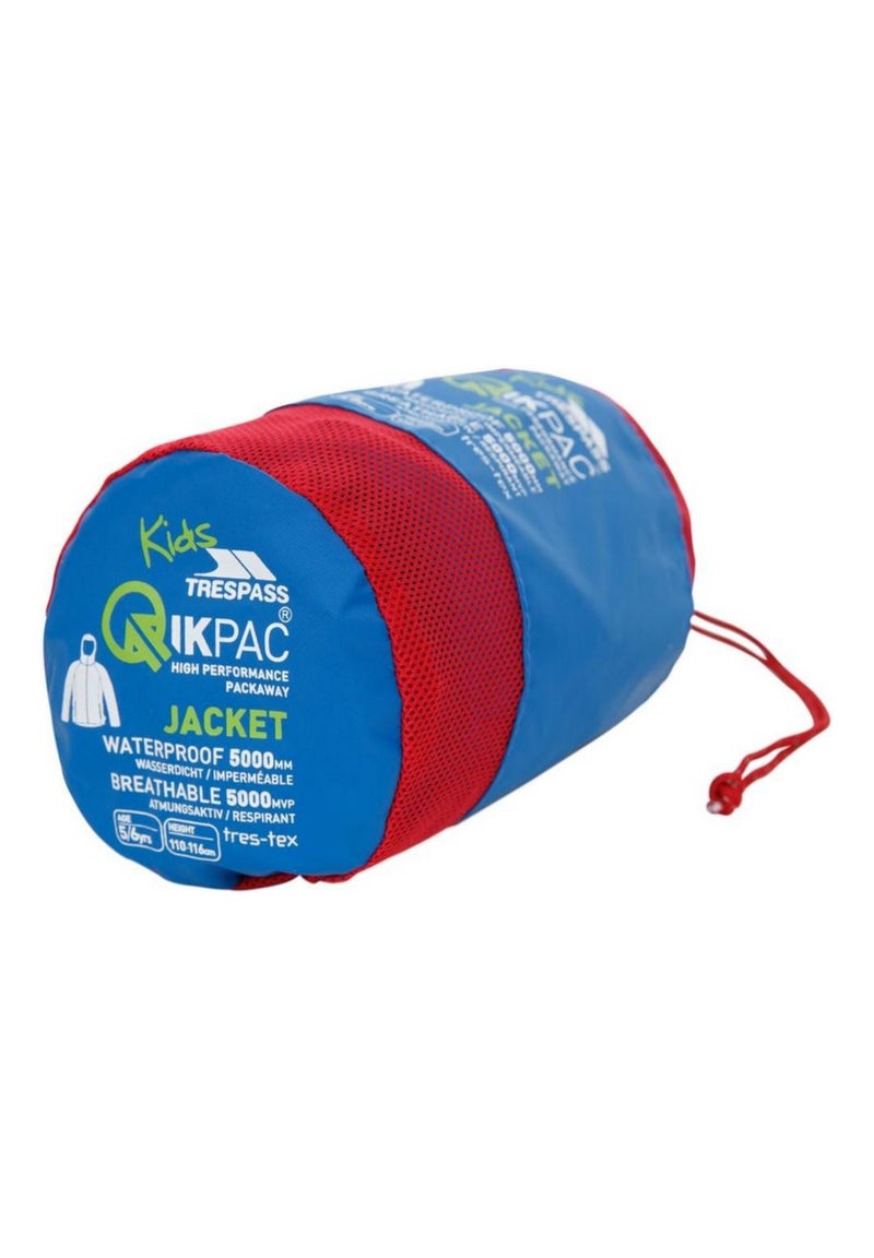 Intrusion - Coupe-vent pliable QIKPAC Bleu - Kiabi
