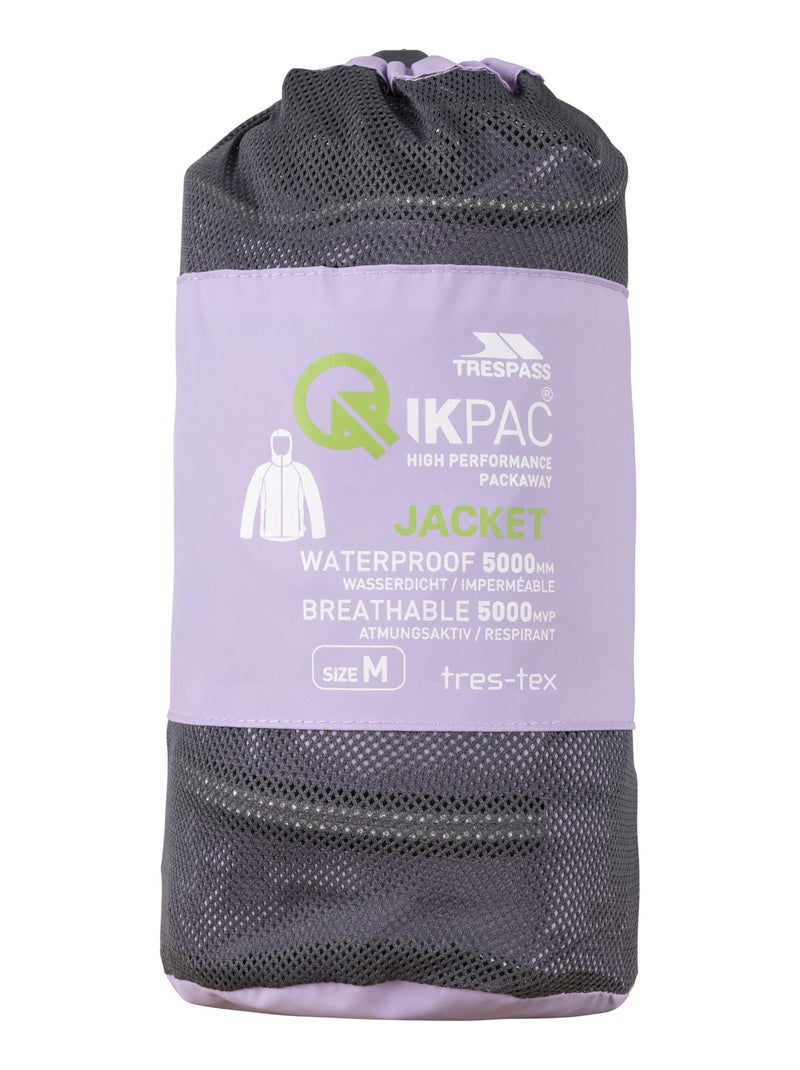 Intrusion - Coupe-vent pliable QIKPAC Bleu lavande - Kiabi