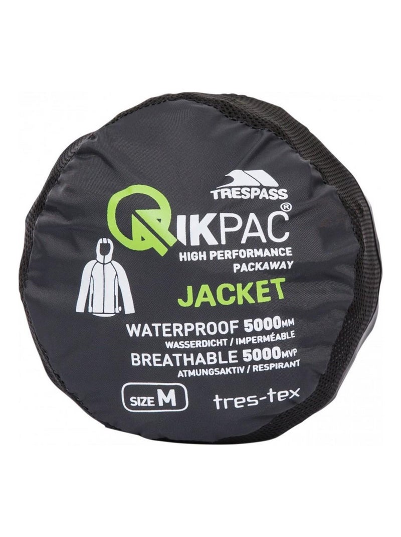 Intrusion - Coupe-vent pliable QIKPAC Gris foncé - Kiabi