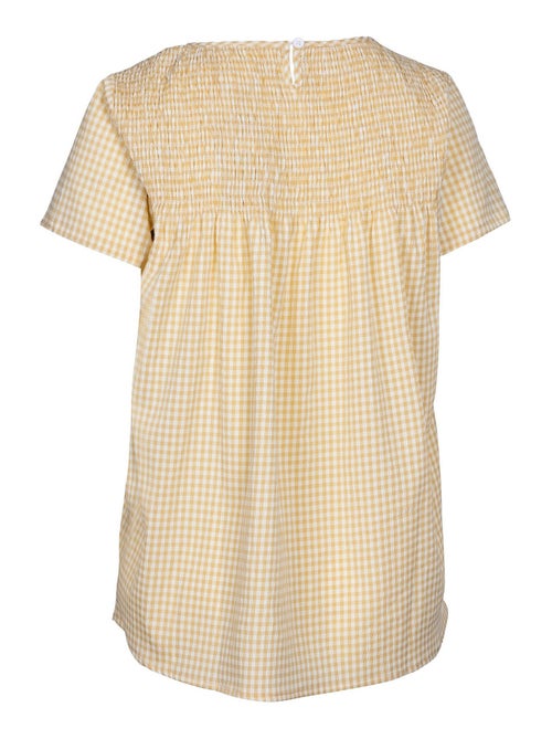 Intrusion - Haut à smocks CANDICE - Kiabi