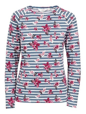 Intrusion - Haut manches longues motif/style Floral DELLINI