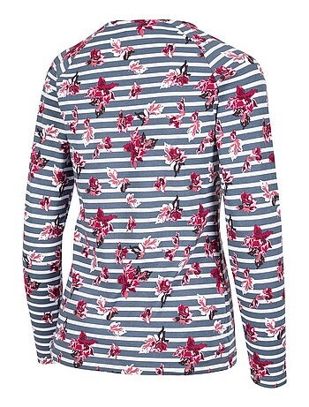 Intrusion - Haut manches longues motif/style Floral DELLINI