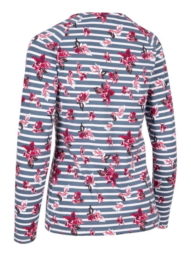 Intrusion - Haut manches longues motif/style Floral DELLINI Multicolore - Kiabi