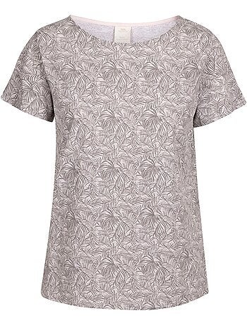 Intrusion - Haut motif/style Feuille de palmier SIMONA