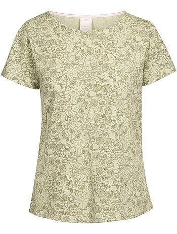 Intrusion - Haut motif/style Feuilles SIMONA
