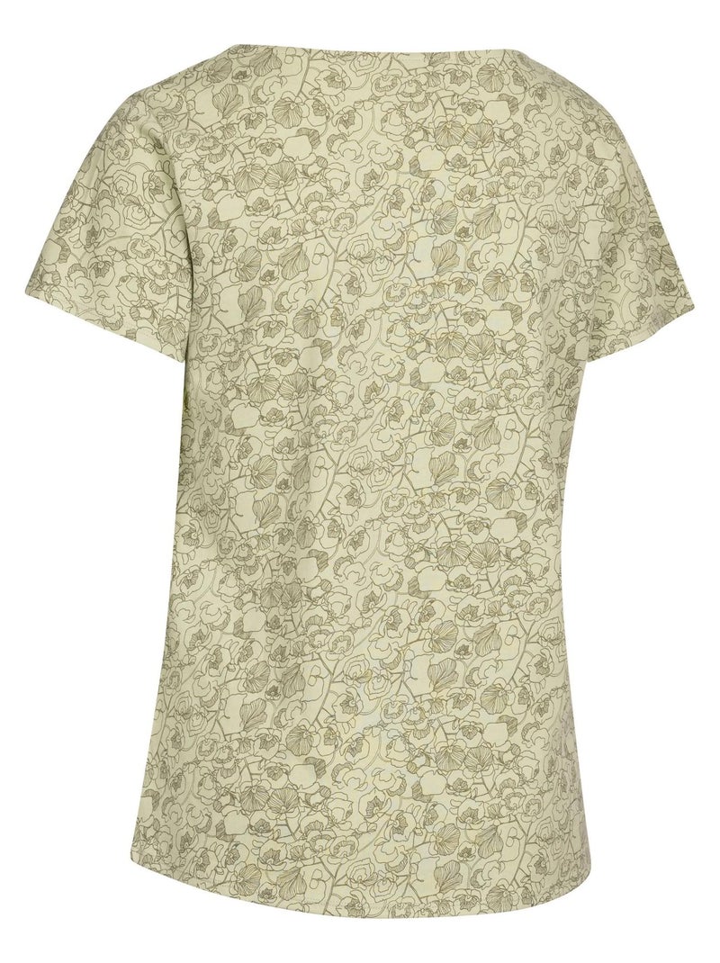 Intrusion - Haut motif/style Feuilles SIMONA Vert clair - Kiabi
