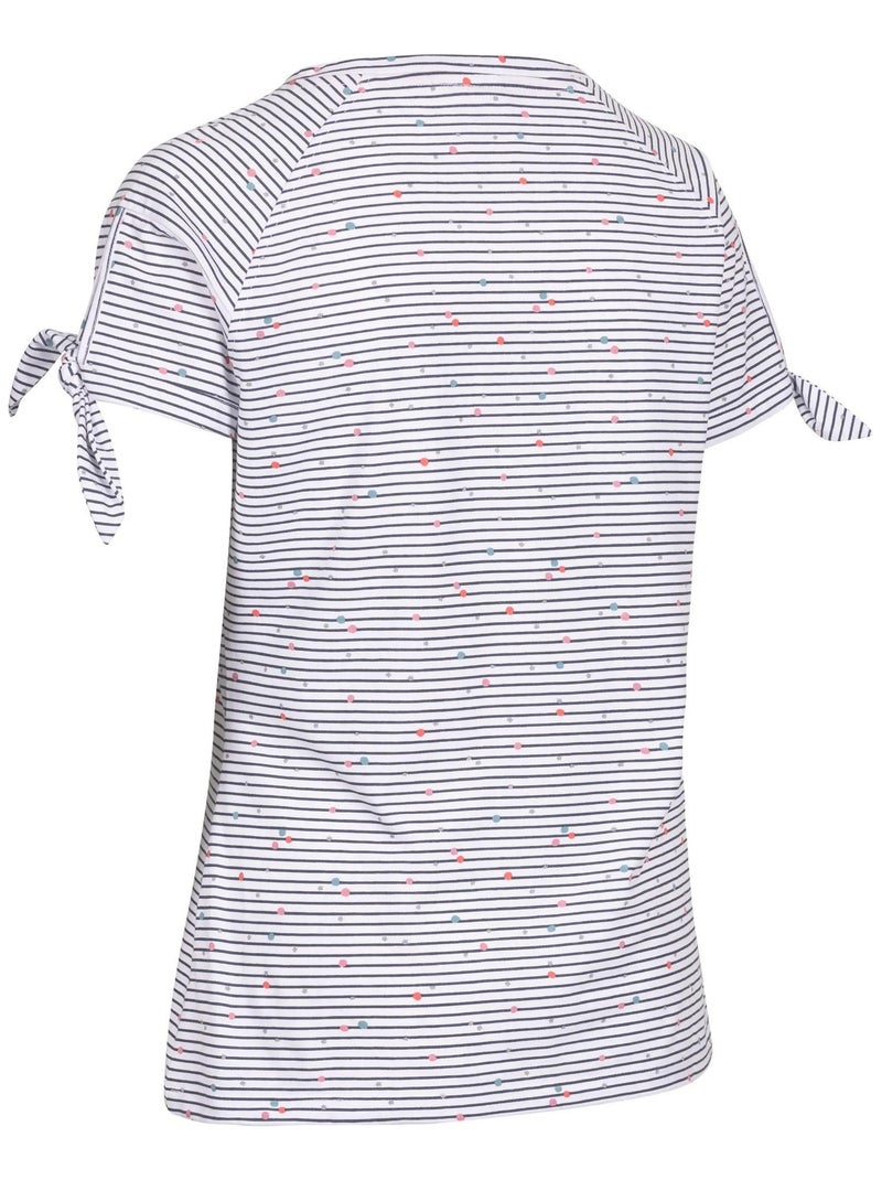 Intrusion - Haut motif/style rayé FERNIE Bleu marine - Kiabi
