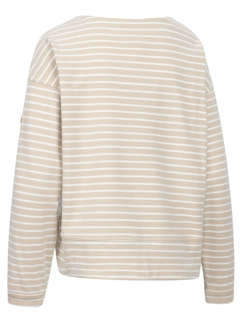 Intrusion - Haut motif/style rayé SOOTHING Beige foncé - Kiabi