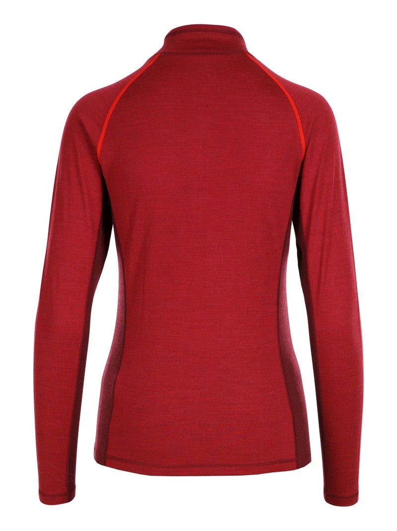 Intrusion - Haut thermique GRETAL Rouge foncé - Kiabi