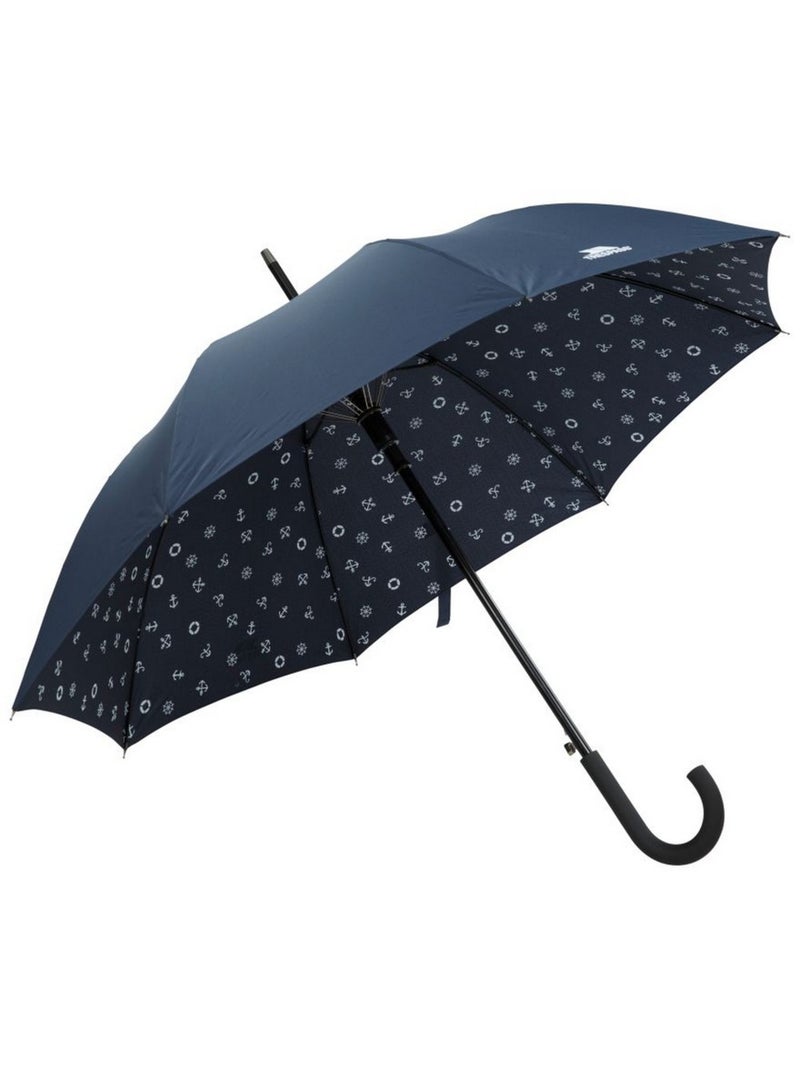 Intrusion - Parapluie pliant RAINSTORM Bleu foncé - Kiabi