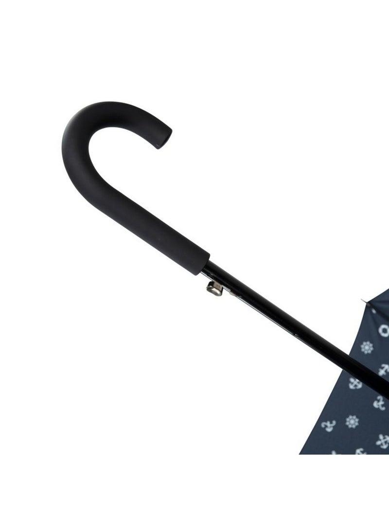 Intrusion - Parapluie pliant RAINSTORM Bleu foncé - Kiabi