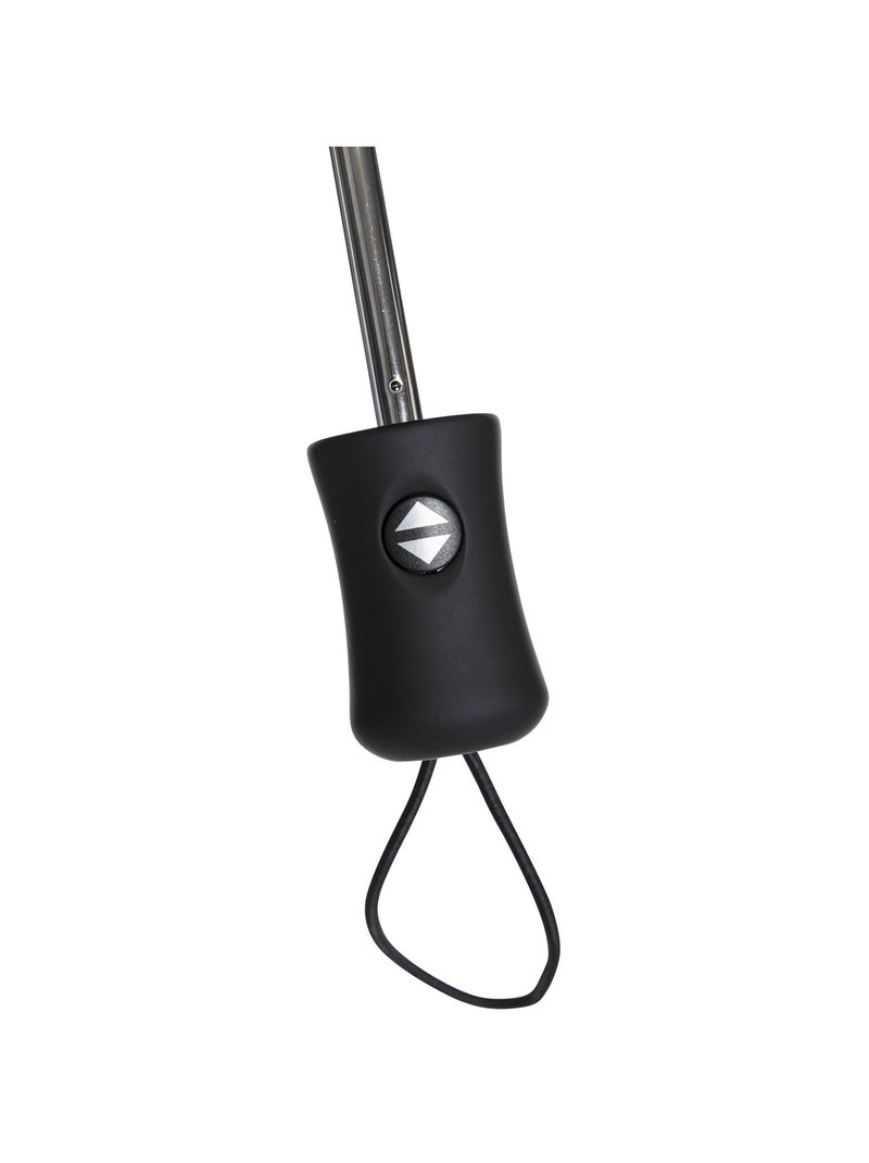 Intrusion - Parapluie pliant RESISTANT Gris Noir - Kiabi